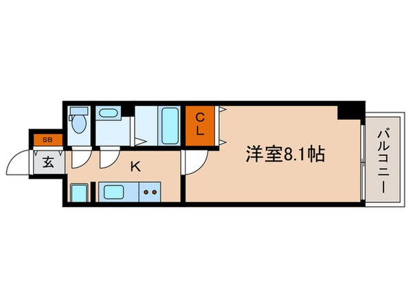 ワコーレヴィータ須磨海浜公園の物件間取画像